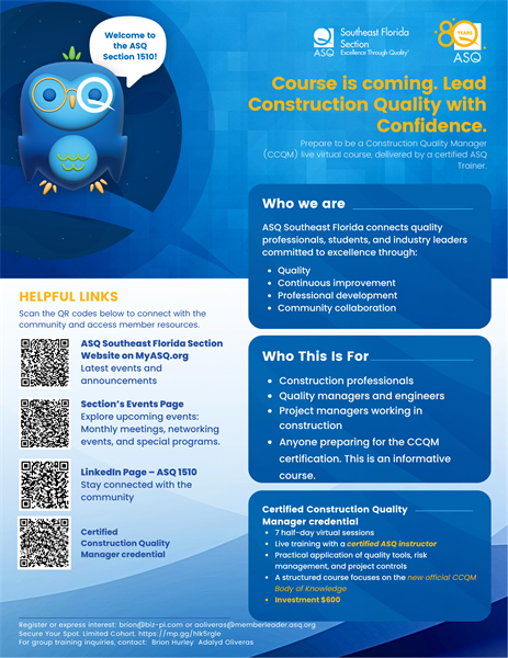 Construction Course Flyer 2026